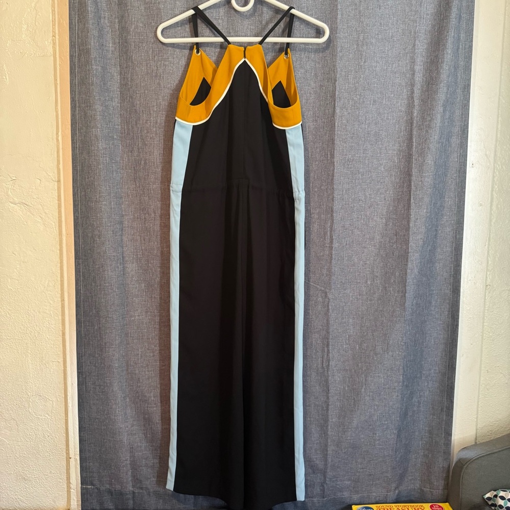 Ted Baker Darvva V-Neckline Cotton Sleeveless Women’s Jumpsuit Black Size 0 NWOT - Picture 3 of 4